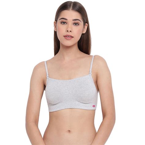 Buy Enamor A022 Cotton Cami With Detachable Straps Bra Non Paddedwirefree High Coverage