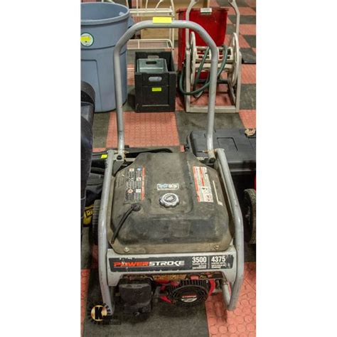 Powerstroke Generator 3500 Running Watts