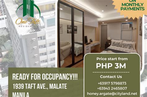 TAFT MANILA CONDO FOR SALE AFFORDABLE READY FOR OCCUPANCY Condo For