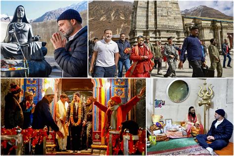 Rahul Gandhis Spiritual Journey Take A Look At Photos Of Congress