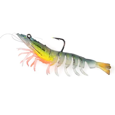 Tl Soft Lifelike Shrimp Baits Pc Plastic Lures Simulation Prawn Lure