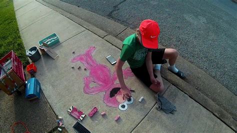 Your Favorite Sesame Street Characters Hit The Pavement With This Amazing Chalk Video Youtube