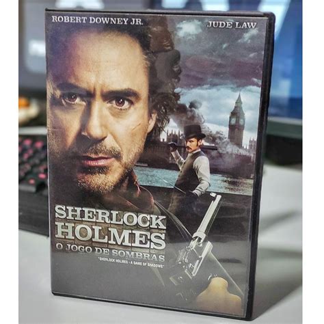 Sherlock Holmes O Jogo De Sombras Dvd Shopee Brasil