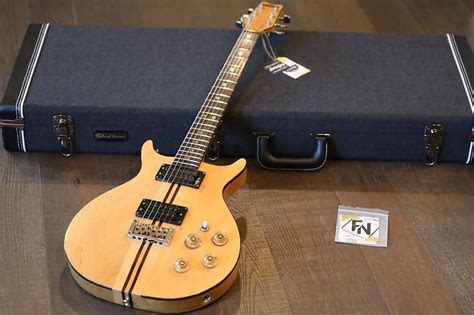 1979 Washburn Wing Series Falcon Natural Double Cut Reverb