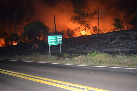 Fogo em vegetação assusta moradores de Itaguajé