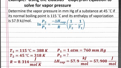 How To Determine Vapor Pressure From Phase Diagram 3 Easy Wa