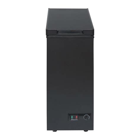 36cm Black Slimline Chest Freezer Sia Chf60b