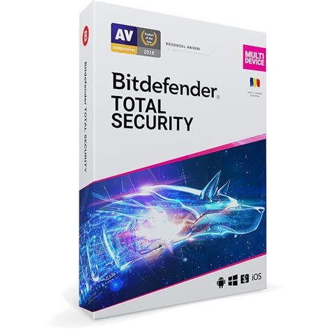 Antivirus Bitdefender Total Security Multi Device 3 Dispozitive 2 Ani