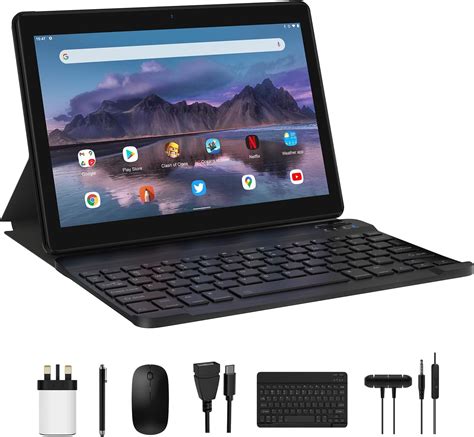 Tablet 10 Pulgadas 4G LTE TOSCIDO Octa Core Tablet Android 10 0 4GB