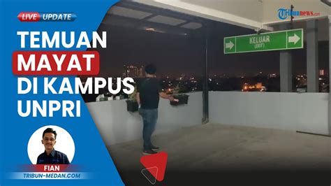 Tak Hanya Polisi Temukan Mayat Di Lantai Kampus Unpri Kantongi