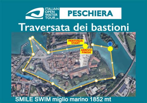 Schwimmwettkampf Traversata Dei Bastioni In Peschiera