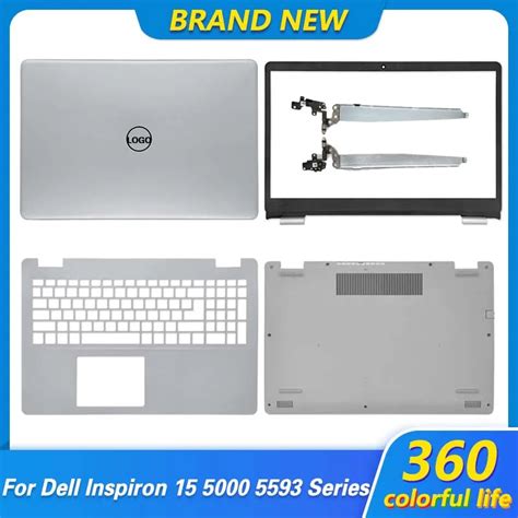 New For Dell Inspiron 15 5000 5593 Laptop LCD Back Cover Front Bezel