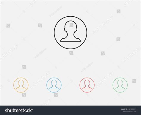 User Icon Vector Trendy Flat Style Stock Vector (Royalty Free ...