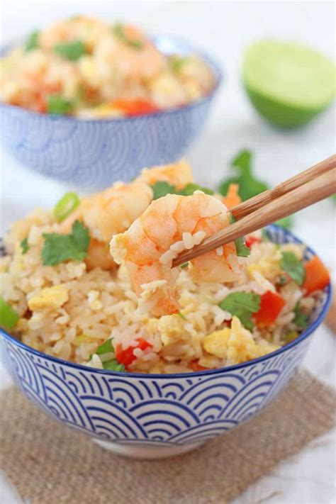 Easy Thai Prawn Fried Rice - My Fussy Eater | Healthy Kids Recipes