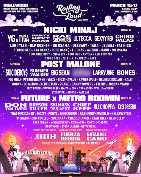 Just Announced: Rolling Loud California’s 2024 Lineup! - KCR College Radio