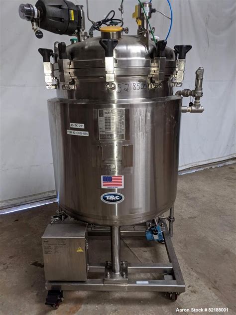 Used T C Stainless 350 Liter 92 5 Gal Reacto