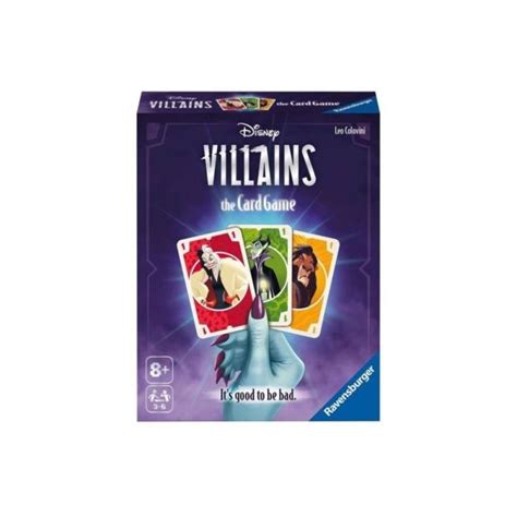 Disney Villains El Juego De Cartas Ravensburguer Universo Azul