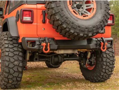 Defensa Trasera Arcus Rugged Ridge Para Wrangler JL 18 24 2D 4D Big