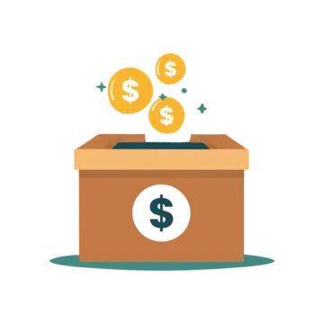 Donation Box Vector Donate Finance Icons Vector PNG And Vector With