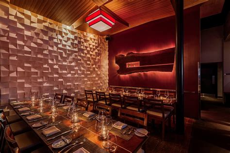 Semi Private Dining Room At Boa Steakhouse Santa Monica Restaurant