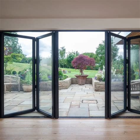 Smart Visofold Pane Bi Fold Door In Grey Matt Mm X Mm