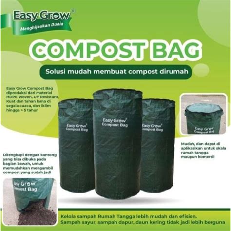 Jual Compost Bag 200 Liter Kantong Kompos Easy Grow Shopee Indonesia