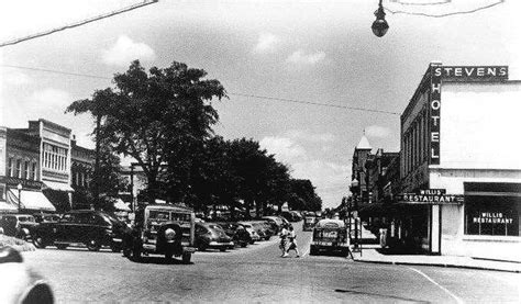 Downtown Griffin GA, c1940s | Downtown, Griffin, Hometown