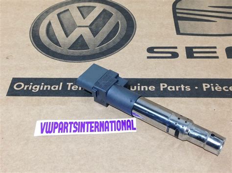 Vw Golf Mk4 Mk5 R32 Ignition Coil Pack A3 S3 Tt Tts Q7 Eos T5 Genuine Oem Part Ebay