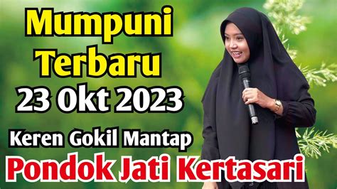 Mumpuni TERBARU 23 Okt 2023 Ceramah Ngapak Lucu Ustadzah Mumpuni