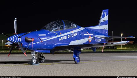 Fp Arm E De L Air French Air Force Pilatus Pc Photo By Ollie