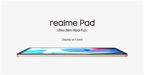 เผยสเปค realme Pad ก่อนเปิดตัว 9 ก.ย. 64 มากับหน้าจอ WUXGA+ และ ...