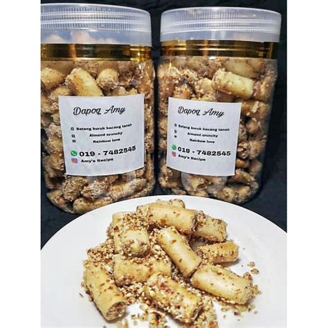 Kuih Batang Buruk Kacang Tanah Shopee Malaysia