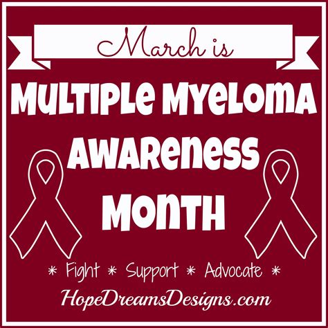 March Is Multiple Myeloma Awareness Month Multiplemyeloma