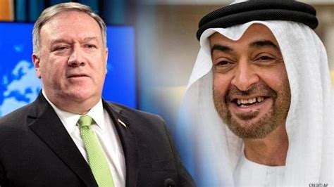 UAE Crown Prince And Pompeo Discuss Abraham Accords Ways To Enhance