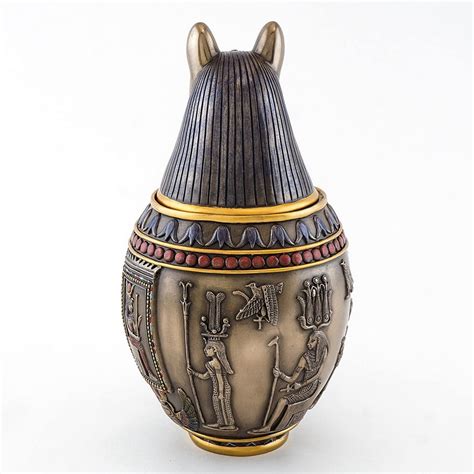 Cat Urn Ancient Egyptian Mythology Artifact Collectible Etsy India