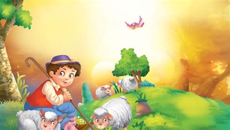 The Shepherd Boy and the Wolf | EARLY READER FOR BEGINNERS - Sawan Books