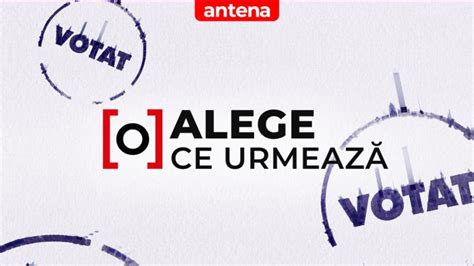 Alege ce urmează Observator în duminica alegerilor Ediție specială