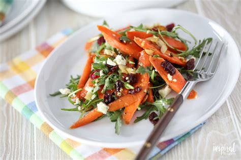 Roasted Carrot Salad Recipe