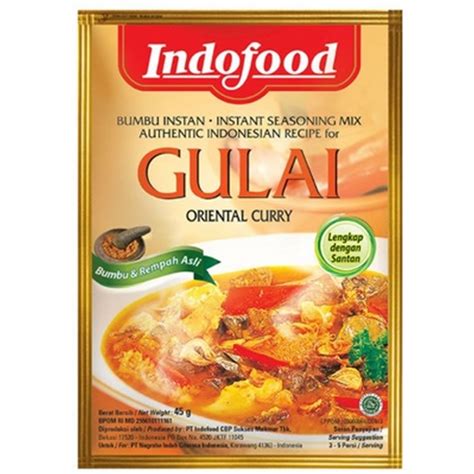 INDOFOOD BUMBU GULAI 50G – Grand Laguna