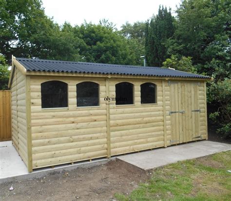 Heavy Duty Apex Roof Sheds Olympian Garden Buildings