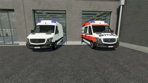 LS22 Mercedes Benz Sprinter 2014 KTW v 1 0 0 0 PKWs Mod für