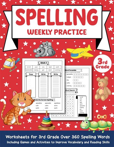 grade  spelling worksheets