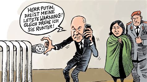 Cartoons im April von Chappatte Thomas Plaßmann und Klaus Stuttmann