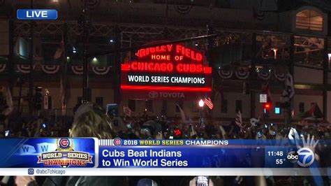 PHOTOS: Cubs Fans Celebrate World Series 2016 - ABC7 Chicago