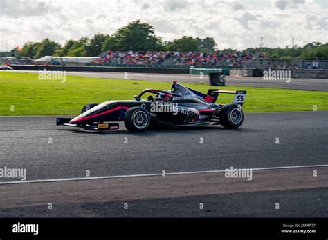 Qualifying During The British Touring Car Championship At Croft Circuit