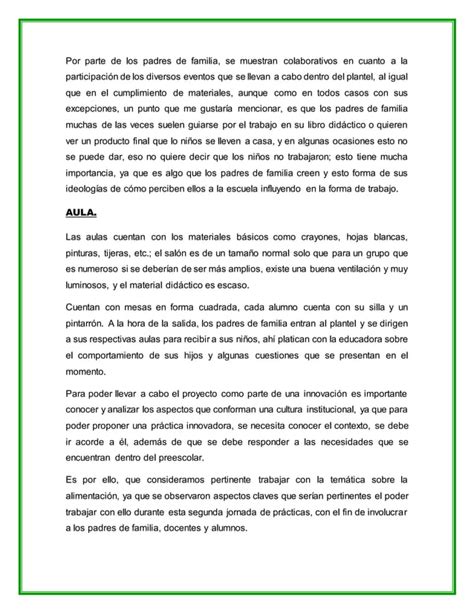 Diagnostico del jardin de niños PDF