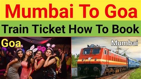 Mumbai To Goa Train Ticket How To Book Jan Shatabdi Express Train