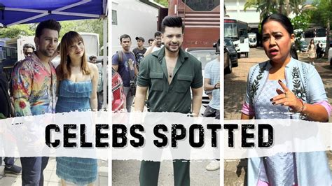 Celebs Spotted Ankita Lokhande Bharti Singh Nia Sharma And Others