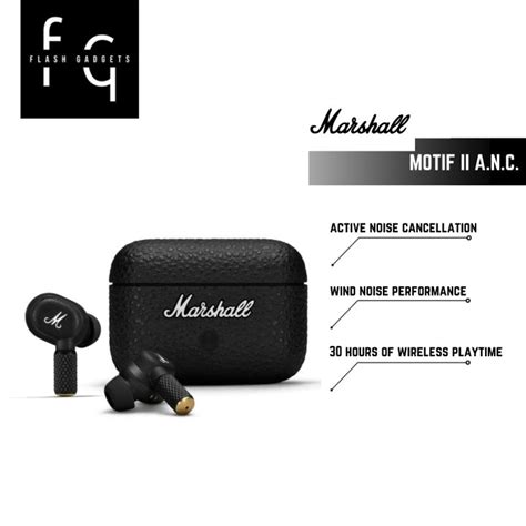 Marshall Motif Ii A N C Noise Cancelling True Wireless Earbuds Year