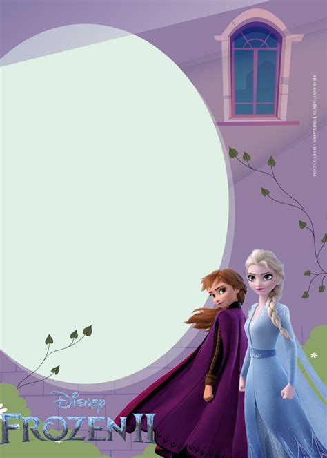 7 Frozen 2 Adventure Party Birthday Invitation Templates Six Download